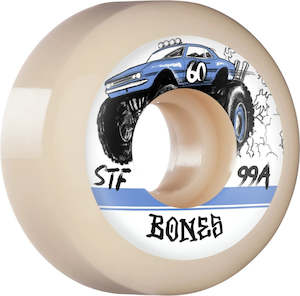Skate Hardware: Bones STF Big Rigs V5 Sidecut 99a 54mm
