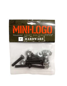 Skate Hardware: Mini Logo Hardware 1"