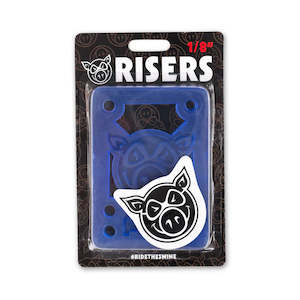 Pig Risers 1/8" - Blue