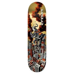 Skate Decks: REAL DECK PRAMAN RAMPAGE LTD 8.38"