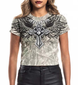 Affliction: Affliction Ayala Womens Tee