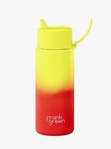 Frank Green Lava Colour Changing SS Ultralite Reusable Bottle with Flip Straw Li&hellip;