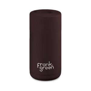 Frank Green: Frank Green Chocolate Ceramic Reusable Cup 355ml (12oz)