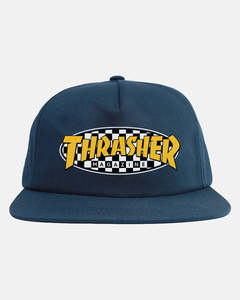 Thrasher Checkered Oval Snapback