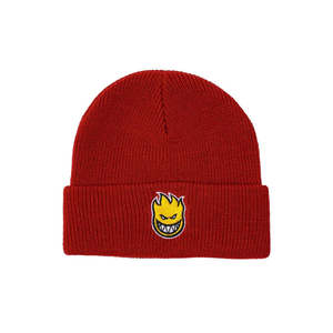 Spitfire Bighead Fill Beanie - Dark Red/Gold