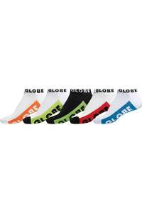 Globe Shoes: Globe Youth Multi Brights Socks 5 Pack