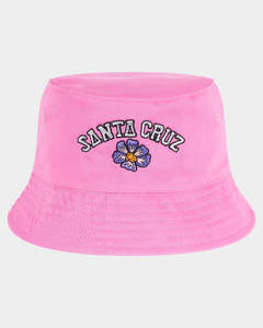 Santa Cruz Field Arch Repeat Girls Reversible Bucket Hat