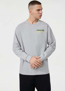 Mens Tees: Ethika Mens Fight For You Longsleeve Tee - Grey