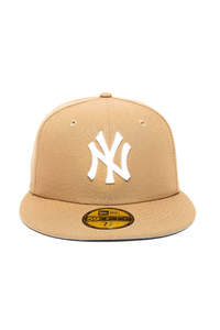 New: New Era New York Yankees Khaki 59FIFTY Fitted