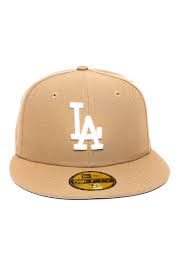 New Era Los Angeles Dodgers Khaki Gray 59FIFTY Fitted