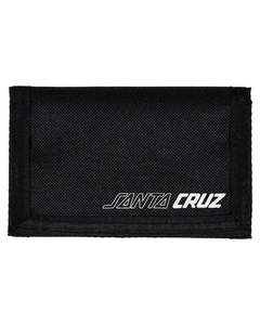 New: Santa Cruz SC Solid Half Strip Velcro Wallet