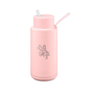 Frank Green Sebastian Ceramic Reusable Bottle with Straw Lid 1,000ml (34oz) - Blushed