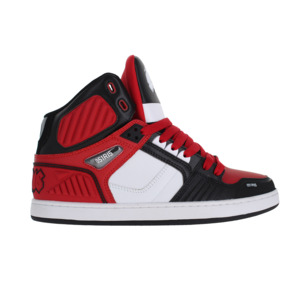 Osiris: OSIRIS NYC 83 CLK - WHITE/RED/BLACK