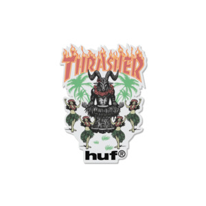 Thrasher: Huf X Thrasher Goat Luau Sticker