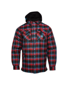 Dixxon Dimension Hooded Flannel Jacket
