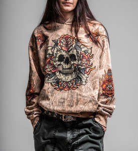 Affliction: Affliction Toxic Tavern Womens Hoodie