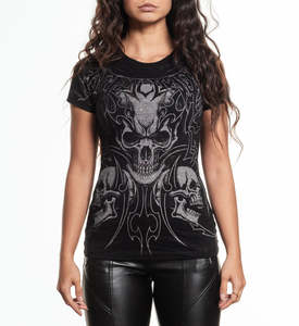 Affliction Street Savage Womens Tee