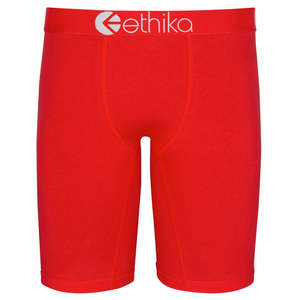 Ethika: Ethika Mens Red Machine Red Staple