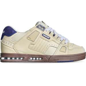 Globe Shoes: Globe Sabre - Antique White / Blue