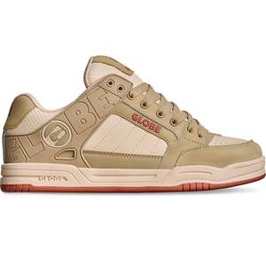 Globe Shoes: Globe Tilt - Sand / Red