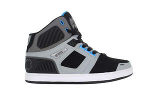 Osiris: OSIRIS NYC 83 XRP - GREY/BLACK/CYAN