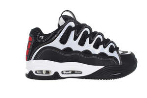 OSIRIS D3 2001 - BLACK/WHITE/RED