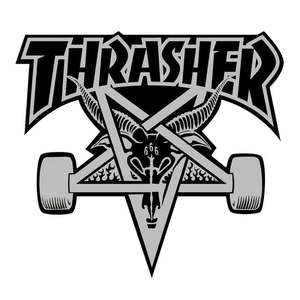 Thrasher Skate Goat Big Sticker - Assorted