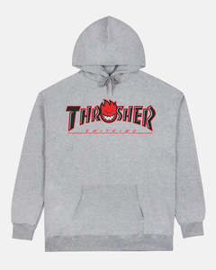 Thrasher X Spitfire Big Head Hood - Ash