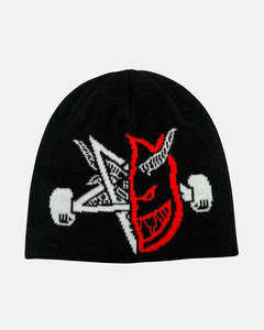Thrasher X Spitfire Thrash & Burn Skully Beanie