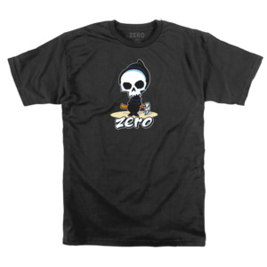 Zero Skateboards: Zero Lil Reaper Tee - Black