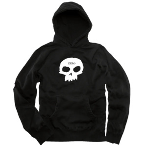 Zero Skateboards: Zero Single Skull Pullover Hood