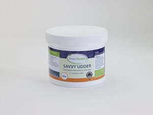 Rubs and Sprays: Savvy Udder salve