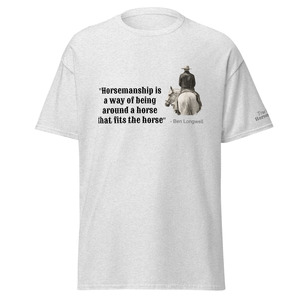 “Horsemanship” Light Color Unisex classic tee