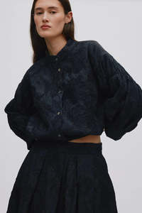 Frontpage: Jacket-Pirate Jacquard Black