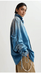 Juzy Jean Shirt-Patriot Blue
