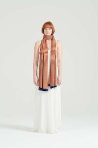 From Knitwear: Trilby Scarf Indigo