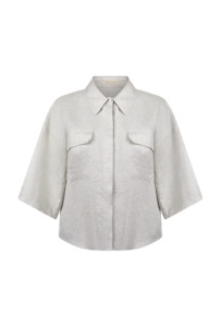 Mes Demoiselles: Sybil Shirt-Silver