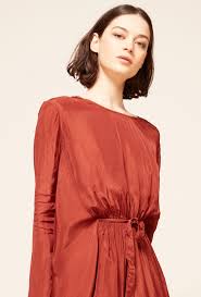 Mitsu Blouse-Ochre