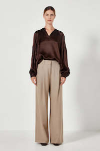 Selbourne Trouser-Biscuit Melange