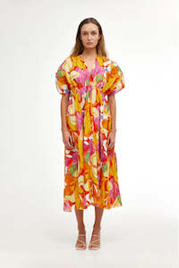 Moana Dress-Capri Abstract