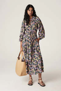 Cable Melbourne: Flora Maxi Dress-Flora Print