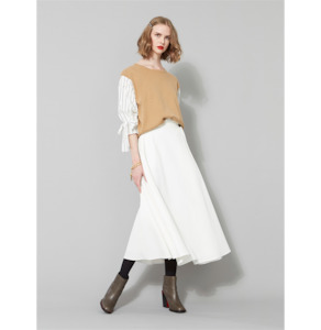 Isaac Lulu: Talia Skirt-Ivory