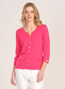 3/4 Sleeve Summer Cardi-Lipstick