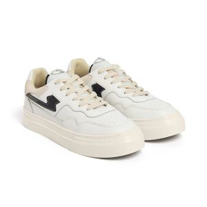 Dellow S-Strike Leather White/Black