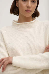 Knitwear: Apolline Knit-Cream