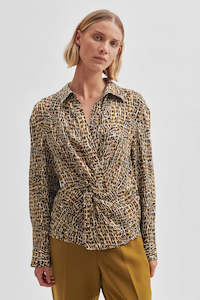 Poline Blouse-Animal Print