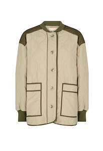 Ease Quilt Jacket-Twill