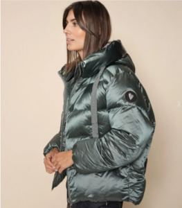 Lilou Puffer Down Jacket-Lead