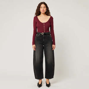 Gigi Barrel 80's-Black