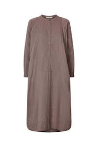 Rabens Saloner: Loka Dress-Plum + Tea